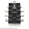 MIL-HIALDCBS1X8 Networked Mil-Spec GPS Splitter | 8 outputs, Amplified, Networked, High isolation, with TVS diode,MILNHIALD-