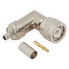 TNC RF Connector | Right Angle, Crimp, 50 Ohm,031-2381