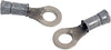 RING TERMINAL/Female, not insulated, gray, stud/tab size #8. For use with 22-16 gauge wire.,1-321897-0