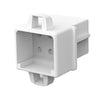 Commercial Mate-N-Lok Pin Housing | 6-Circuit,1-480276-0