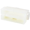 Mate-N-Lok Motor Mount Pin Housing | 16-Position, 2-Row, Nylon, Free-Hanging,1-480439-0