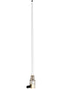 110-343 Tri-Band ELT Whip Antenna | 121.5/243/406MHz, White,110-343