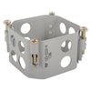 123-2222-H Square and Rectangular Clamp | 2.175 in, 1.5 in Depth, Anodized Finish,123-2222-H