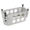 123-3215-F Rectangular Clamp | 3.170 x 1.457 in., 1.5 in. Depth, Anodized Finish,123-3215-F