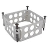 123-3232-G Square and Rectangular Clamp | 3 x 3 in, 3 in Depth, Anodized Finish,123-3232-G