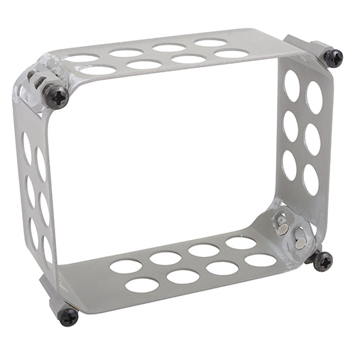 3 x 4 in, 1.5 in Depth, Chromic Anodized Finish,123-3240-F