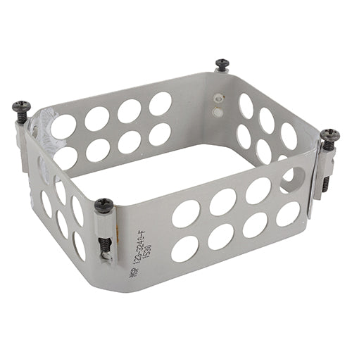 3 x 4 in, 1.5 in Depth, Chromic Anodized Finish,123-3240-F