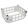 123-6 Square and Rectangular Clamp | 3 x 4 in, 1.5 in Depth, Anodized Finish,123-6
