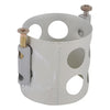 1231500CB Round Clamp | 1.5 in. Diameter, 1.5 in. Depth, Anodized Finish,1231500CB
