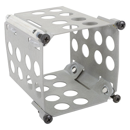 3.155 x 3.155 in, 4 in Depth, Chromic-Anodized Finish,1233232HJ