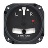 1234T100 Turn and Slip Indicator | 3-inch, 12–32 VDC, 3-pin, Black Ball, Non-Lighted,1234T1007T