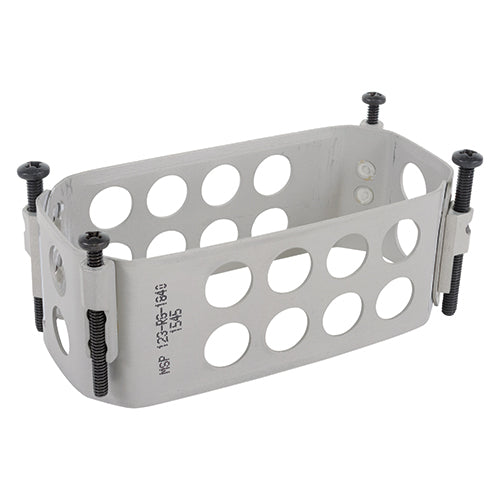 4 x 1.794 in, 1.5 in Depth, Chromic-Anodized Finish,123RG1840