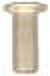 Flat Head Riv Nut | 6-32 Thread Size, Keyed, 0.438in Length,1329A06K75