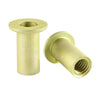 Flat Head Riv Nut | 8-32 Thread Size, Keyed, 0.438in Length,1329A08K75