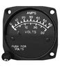 Dual Ammeter-Voltmeter | 2-1/4 in, 30A, 30V, 1C1 Shunt,15-200-030