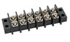 BARRIER TERMINAL BLOCK/6 position, open end mount, for use with 22-14 gauge wire.,1546671-6