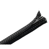 Split Wrap Braided Sleeving | 2in Ø, Black, 200ft Reel,170-03139
