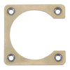 NUT RING/Shell size 14/19, 4-40 Aluminum alloy-anodized, self locking nut, steel cadmium plated.,FSU-14/19