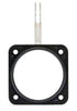 EL Instrument Light Bezel | 2-1/4 in, Blue/white lighting, No cutout,2-21-W