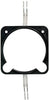 EL Instrument Light Bezel | 3-1/8 in, Blue/white lighting, Double cutout,2-34-W