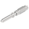 RACK and PANEL CONNECTOR/Male, jackscrew, 14 position, phosphor bronze material, gold plating.,203535-2