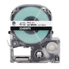 LABELWORKS PX Standard Tape | Black on White, 1/6in x 30ft,204BWPX