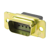 AMPLIMITE HDP-20 Plug | Crimp, Snap-In Connector, Size 1 Shell, Size 20 Contacts, 9 Positions, Zinc Plated Steel,205204-9