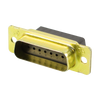 AMPLIMITE HDP-20 Plug | Crimp, Snap-In Connector, Size 2 Shell, Size 20 Contacts, 15 Positions, Zinc Plated Steel,205206-9