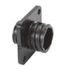 CIRCULAR CONNECTOR/9 position, male, shell size 11, panel mount, UL 94 V-0 flammability rating, thermoplastic material, threaded, straight angle, flange with mounting holes, 5/8-24 thread size. CPC series 2.,206486-1
