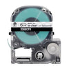 LABELWORKS PX Standard Tape | Black on Clear, 1/4in x 30ft,206BCPX