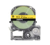 LABELWORKS PX Standard Tape | Black on Yellow, 1/4in x 30ft,206BYPX
