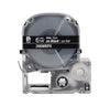 LABELWORKS PX Standard Tape | White on Black, 1/4in x 30ft,206WBPX