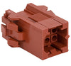 METRIMATE RECEPTACLE/6 position,207153-1