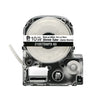 Epson LABELWORKS PX Shrink Tube | 3/8" x 90", 4-12 AWG, Black on White,210STBWPX9