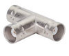T ADAPTER/BNC, all sides: female. 50 Ohms, brass material.,221988-1