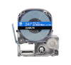 LABELWORKS PX Standard Tape | White on Blue, 1in x 30ft,224WLPX