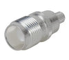 TNC CONNECTOR/Female, jack, dual crimp, 50 Ohms, 11 GHz, straight, silver. For use with RG-58A, RG-58C.,225551-2
