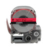 LABELWORKS PX Standard Tape | Black on Red, 1-1/2in x 30ft,236BRPX