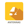 25-1000 Tri-Band ELT Antenna | 406 MHz, 121.5 MHz, 243 MHz,25-1000