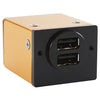 smartPower 250 USB Charging Port | Round Faceplate, Dual USB Ports,250-101RD