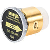 Bird Element | 100 to 250 MHz, 25 Watt,25C