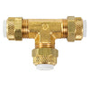 Poly-Type Brass Union Tee | Fits 3/8-inch Tubing,264P06