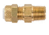 Poly-Type Brass Male Connector | Fits 1/4in Tubing, 1/8in Pipe Thread,268P04X02
