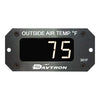 M301 Digital Outside Air Temperature Gauge | Fahrenheit, White LED, 3-Pin Remote Probe,301F-A-WHT