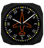 Wall Clock | Classic Directional Gyro Aviator Style, 10 Inch,3062-10-C