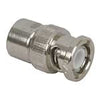 RF CONNECTOR/BNC male straight clamp plug for use with RG-58/U, RG-141/U, RG-142/U, RG-223/U, 50 Ohm,31-202