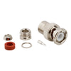 BNC Straight Clamp Plug | 50 Ohm, For RG-58, RG-141, RG-142, RG-400,31-2