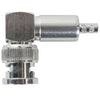 CONNECTOR/BNC right angle crimp plug, for use with RG58 and RG141.,31-335-RFX