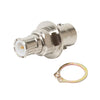 RF BNC Antenna Tray Mount Connector | Straight, BNC female, includes snap ring,31-6728