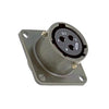 MIL-DTL-5051 Circular Receptacle | 3-Contact, Size 12,3112E123S